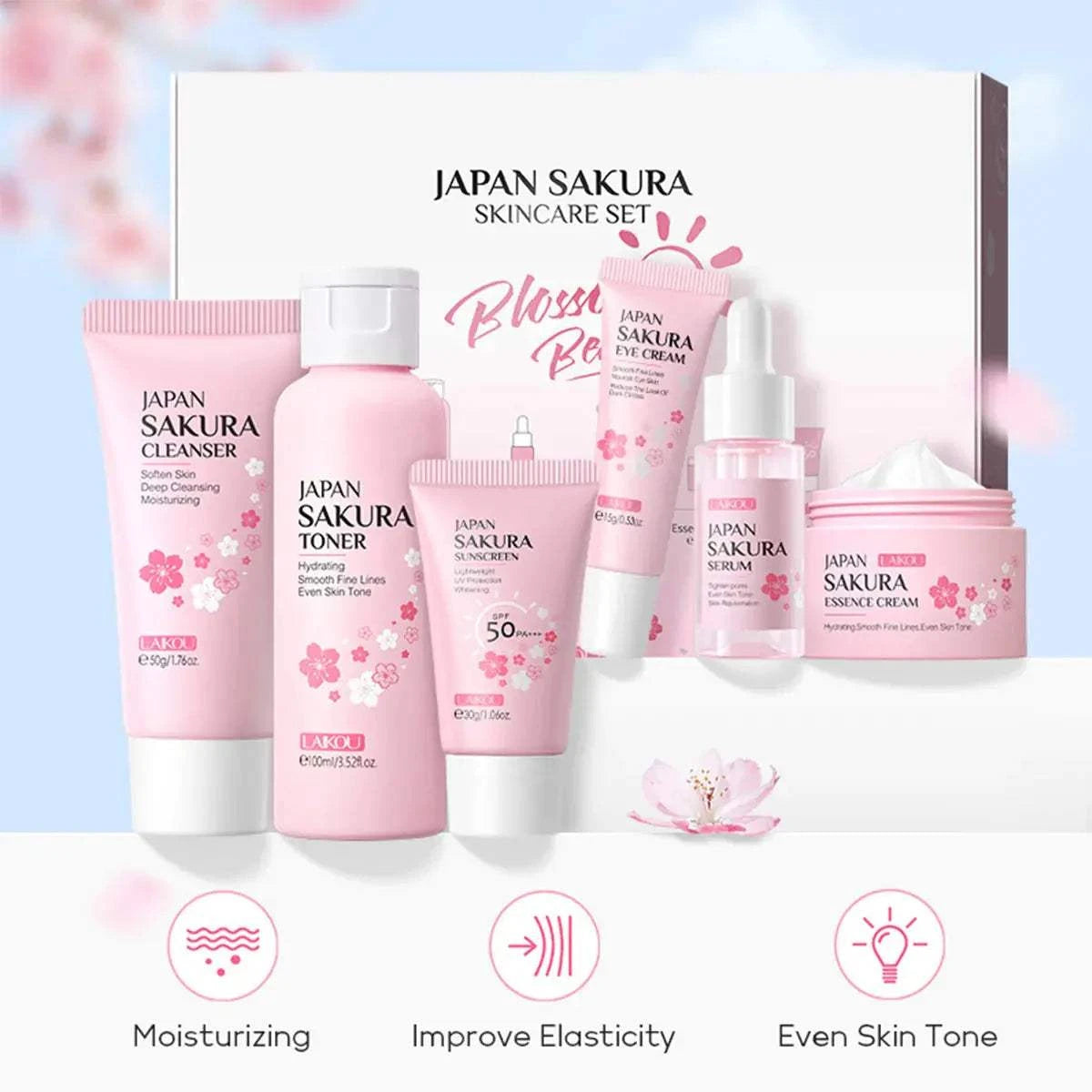Japan Sakura Skincare Gift Set Mbshop