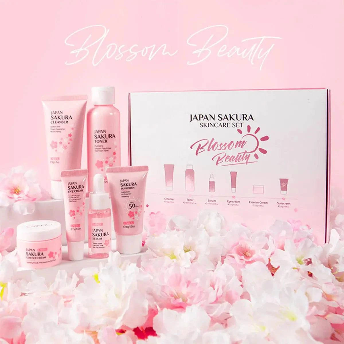 Japan Sakura Skincare Gift Set Mbshop