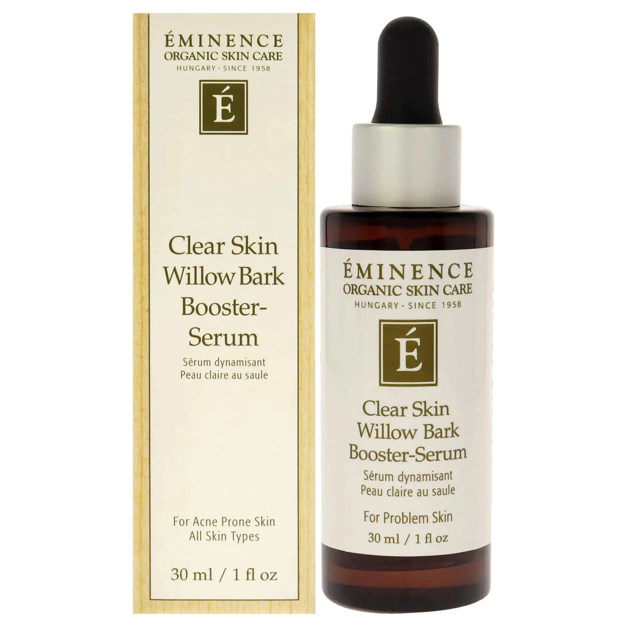 Eminence Organic Skincare Eminence Organic Clear Skin Willow Bark Booster Serum1 Ounce Mbshop