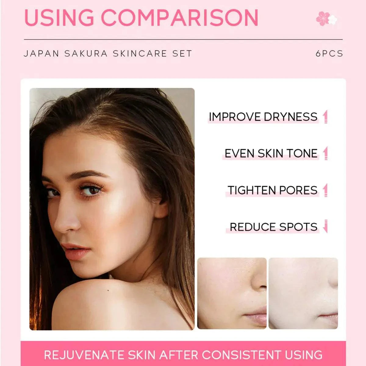 Japan Sakura Skincare Gift Set Mbshop