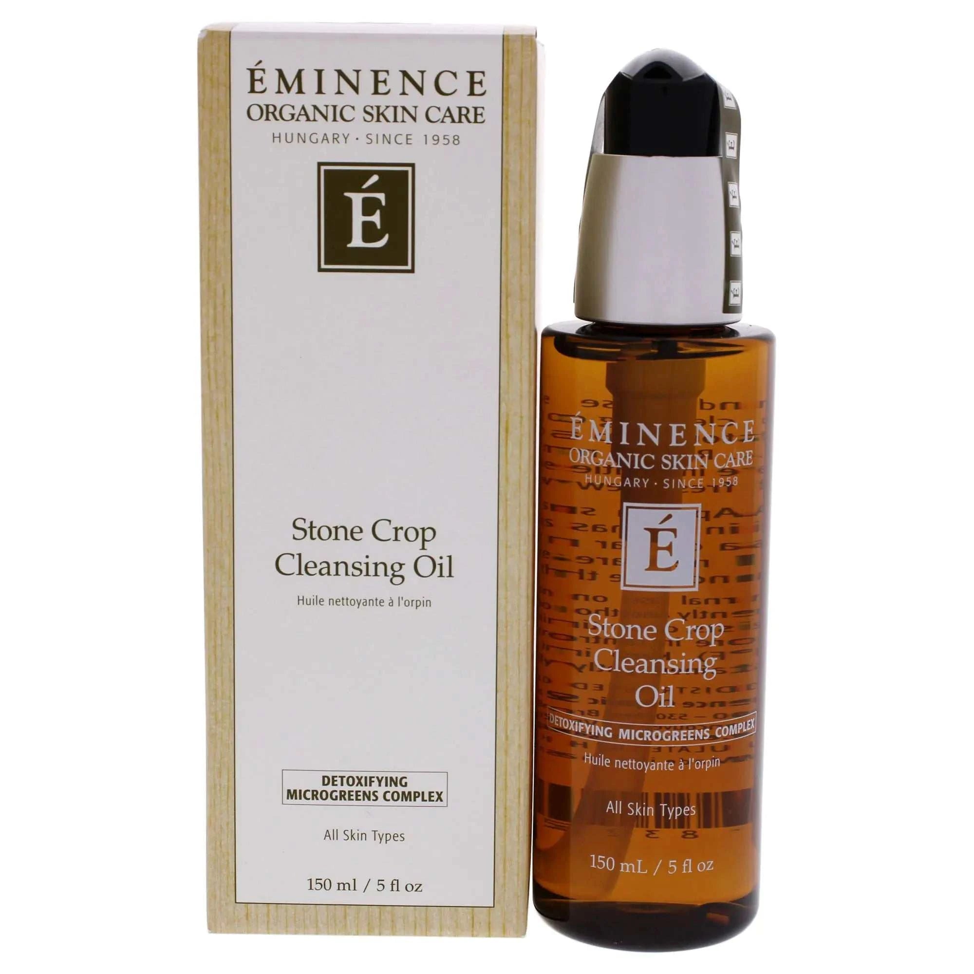 Eminence Organic Skincare Stone Crop Cleansing Oil Multi Unscented 5 Fl Oz Mbshop