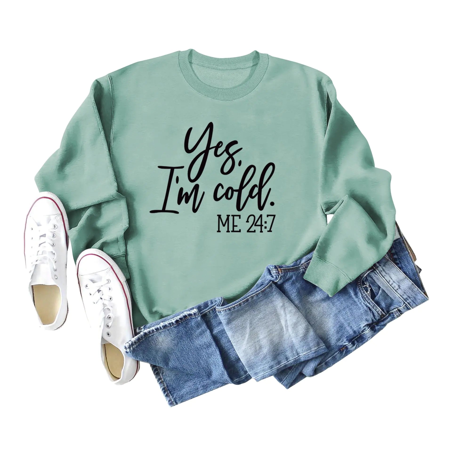 Sweatshirt Oversize 'Oui j'ai Froid' - Style Streetwear Urbain