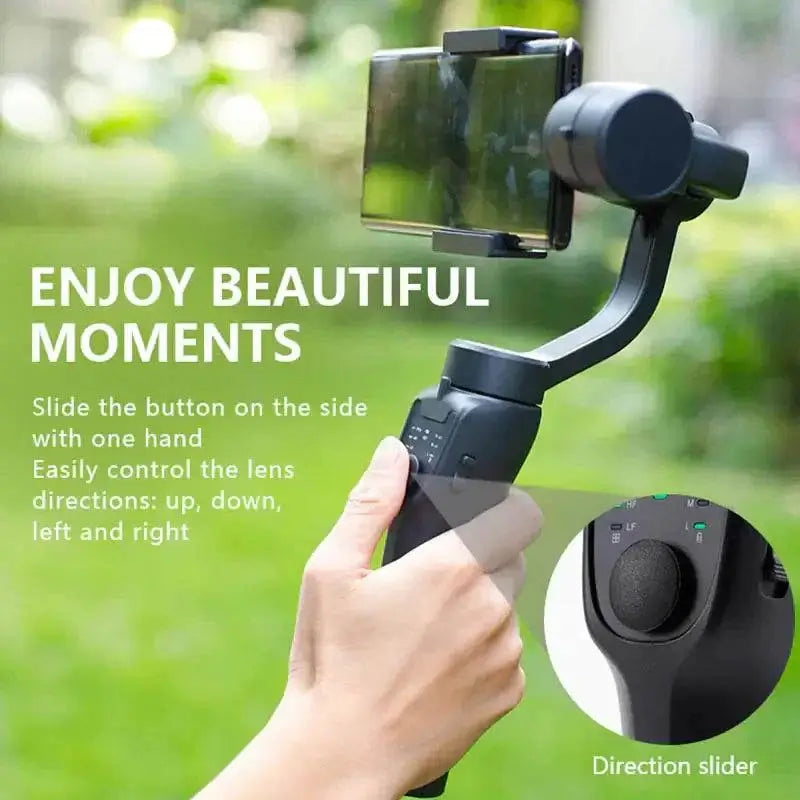 Trépied Stabilisateur Intelligent à 3 Axes pour Vidéo Mobile Mbshop