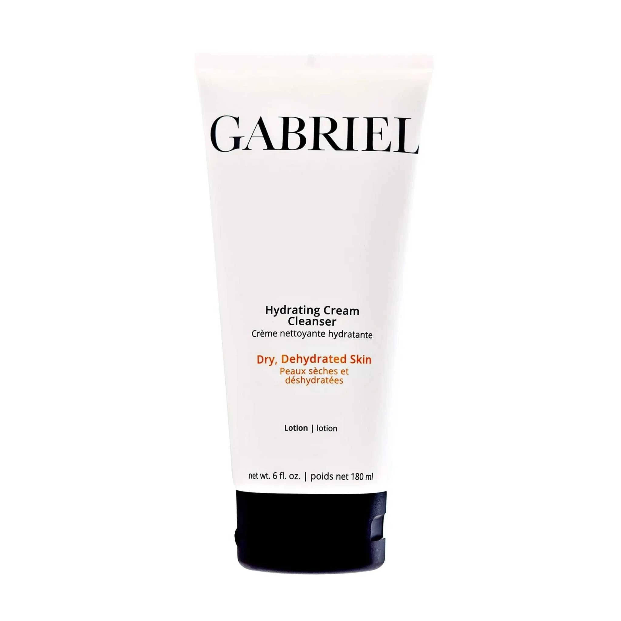 Gabriel Organic Cleanser, vegan facewash for dry skin, 6 oz purifying gel.