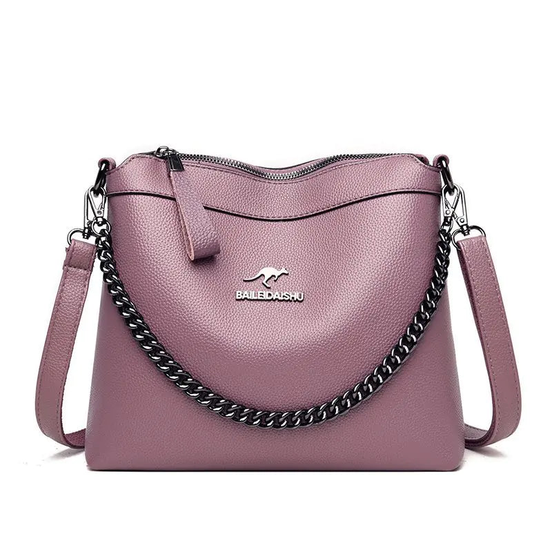 Sac Seau Minimaliste Élégant - Grande Capacité Bandoulière