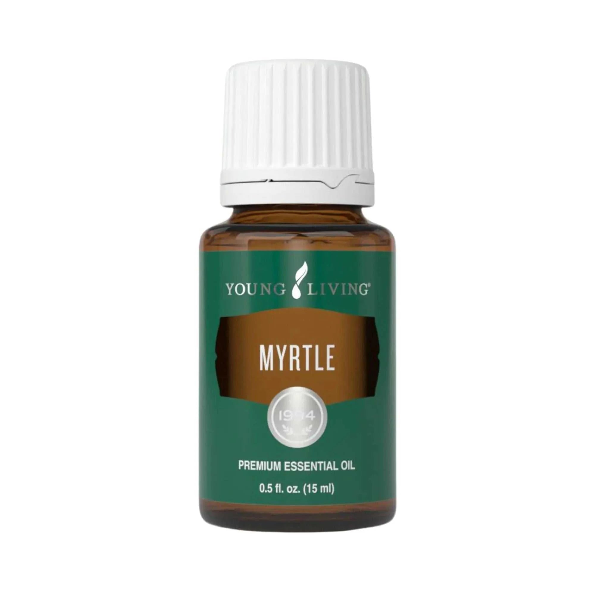 Young Living Myrtle Essential Oil 15ml | Aromatherapy Diffuser | Skincare for Skin and Hair | Vegan & Gluten-Free | Pure & Natural | Fresh Invigorating Aroma Mbshop