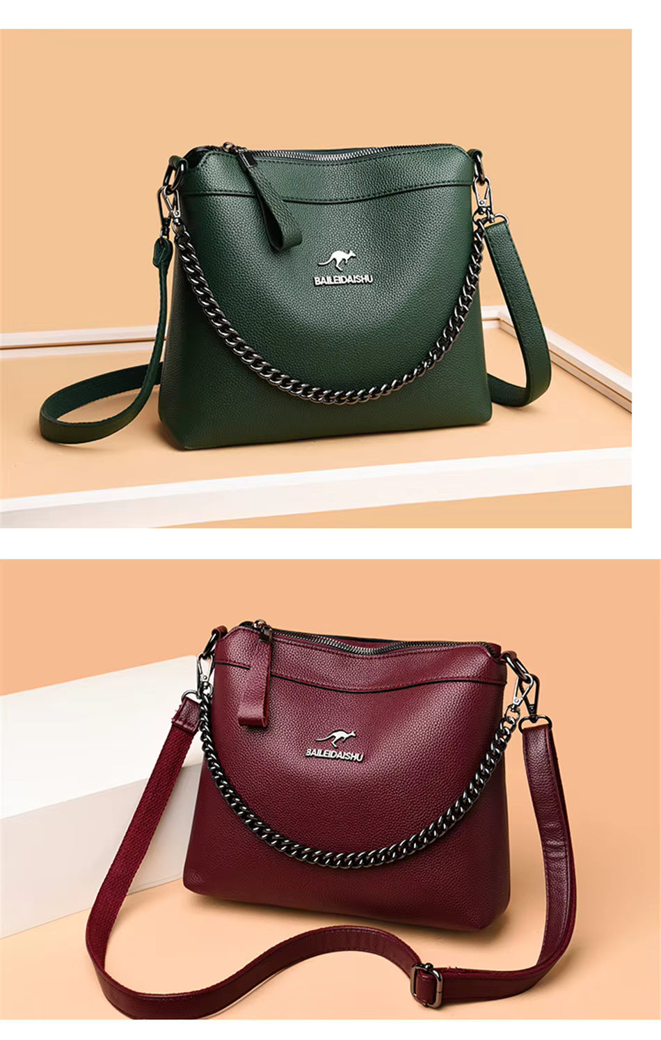 Sac Seau Minimaliste Élégant - Grande Capacité Bandoulière