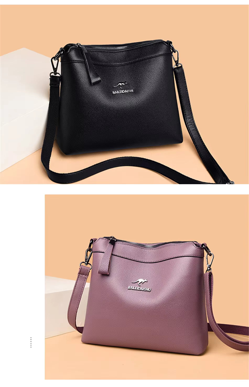 Sac Seau Minimaliste Élégant - Grande Capacité Bandoulière