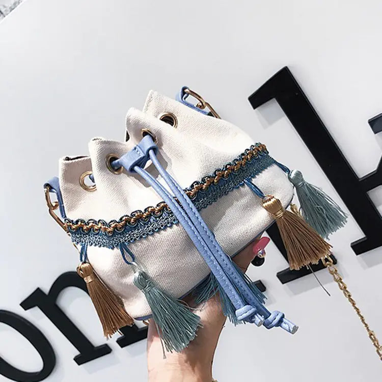 Crossbody Bucket Bag for Women