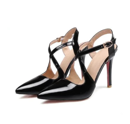 Cross Strap High Heels for Women - Stylish Sandals