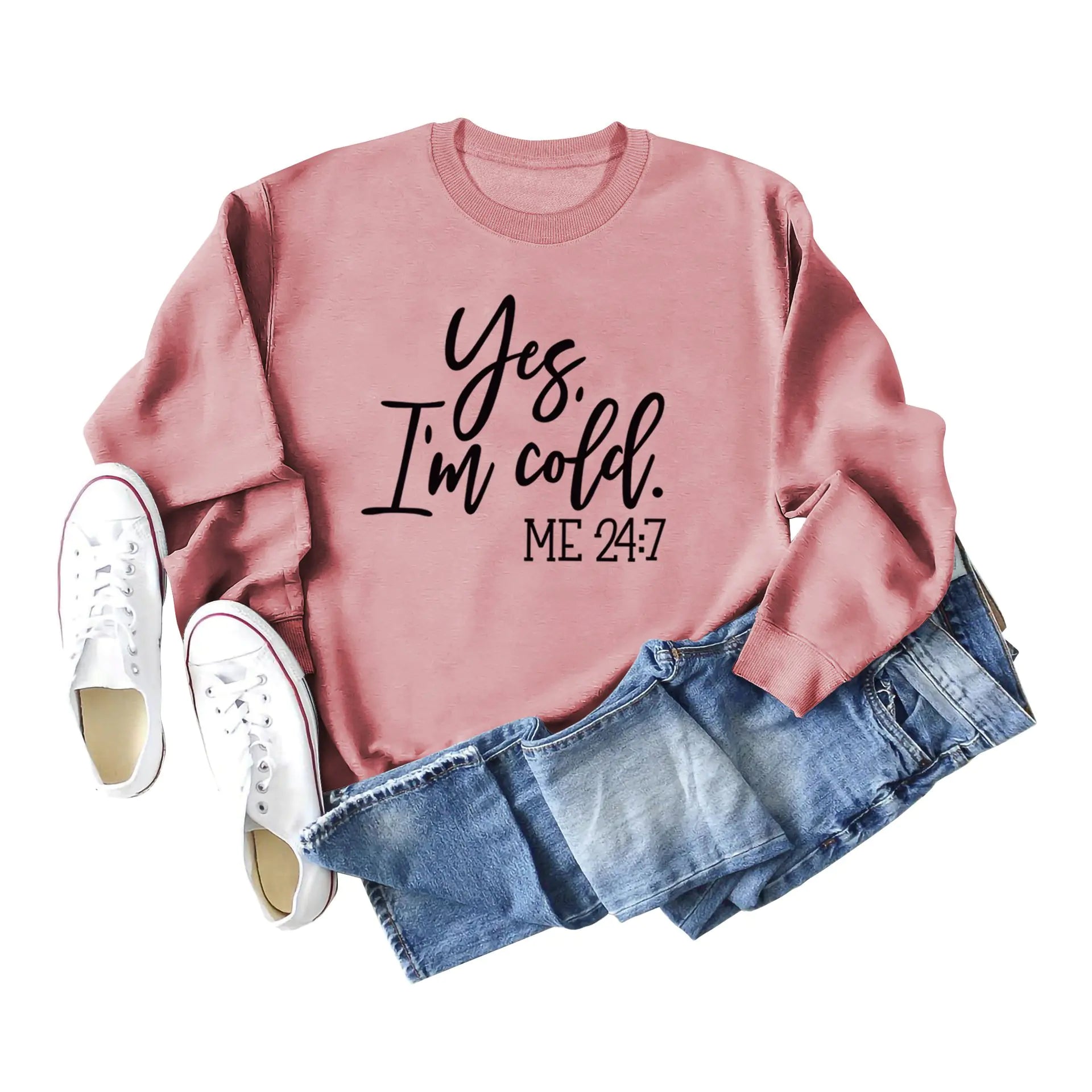 Sweatshirt Oversize 'Oui j'ai Froid' - Style Streetwear Urbain