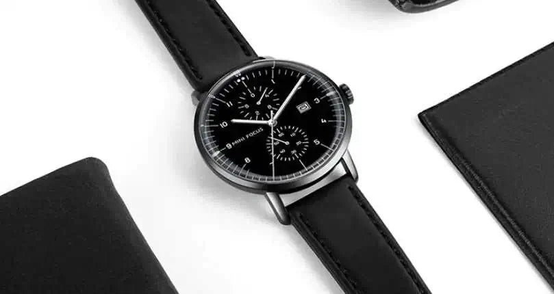 Montre Affaires Homme Calendrier Lumineuse - Étanche Business Élégante