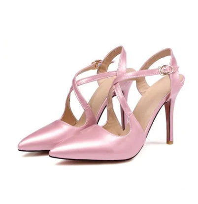 Cross Strap High Heels for Women - Stylish Sandals