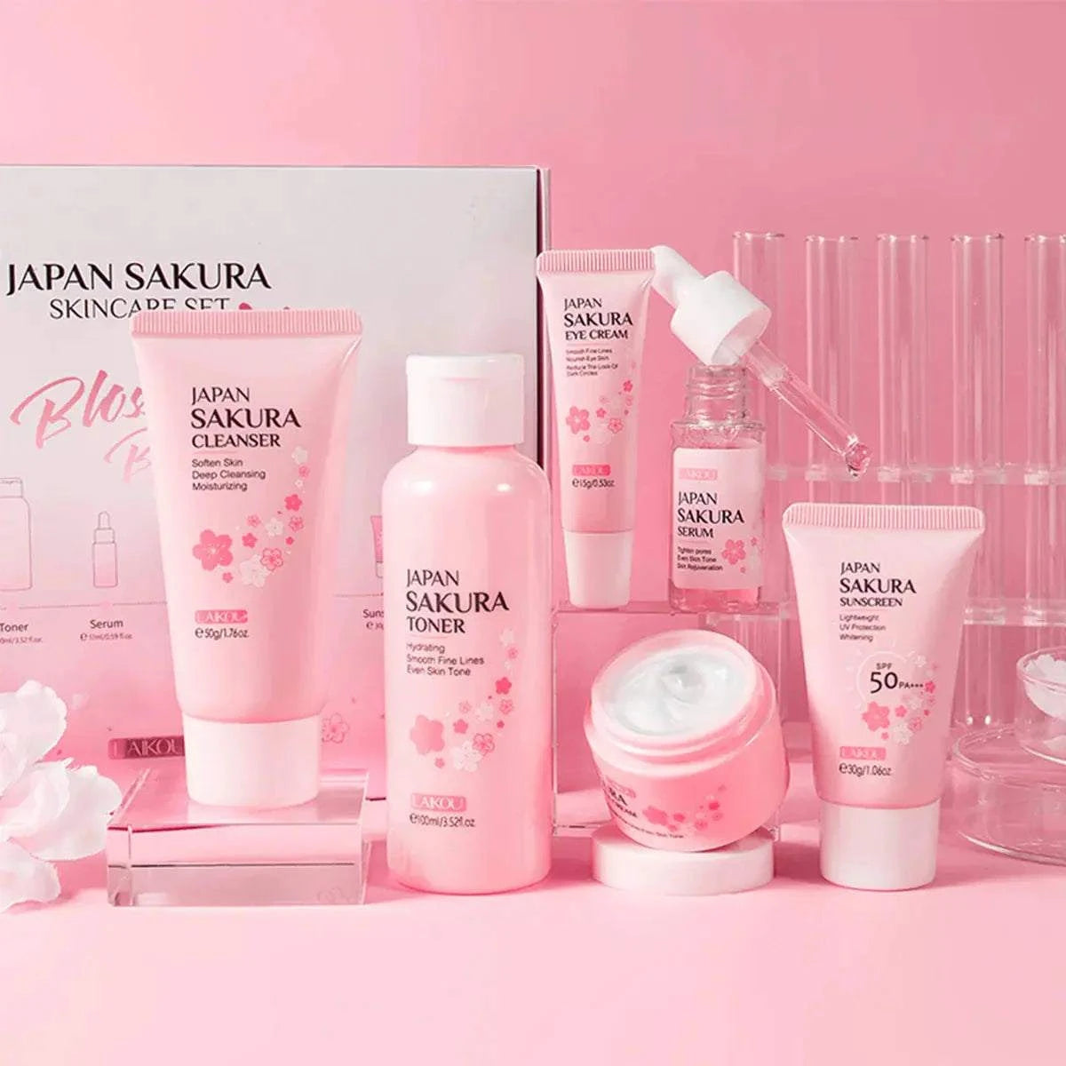 Japan Sakura Skincare Gift Set Mbshop