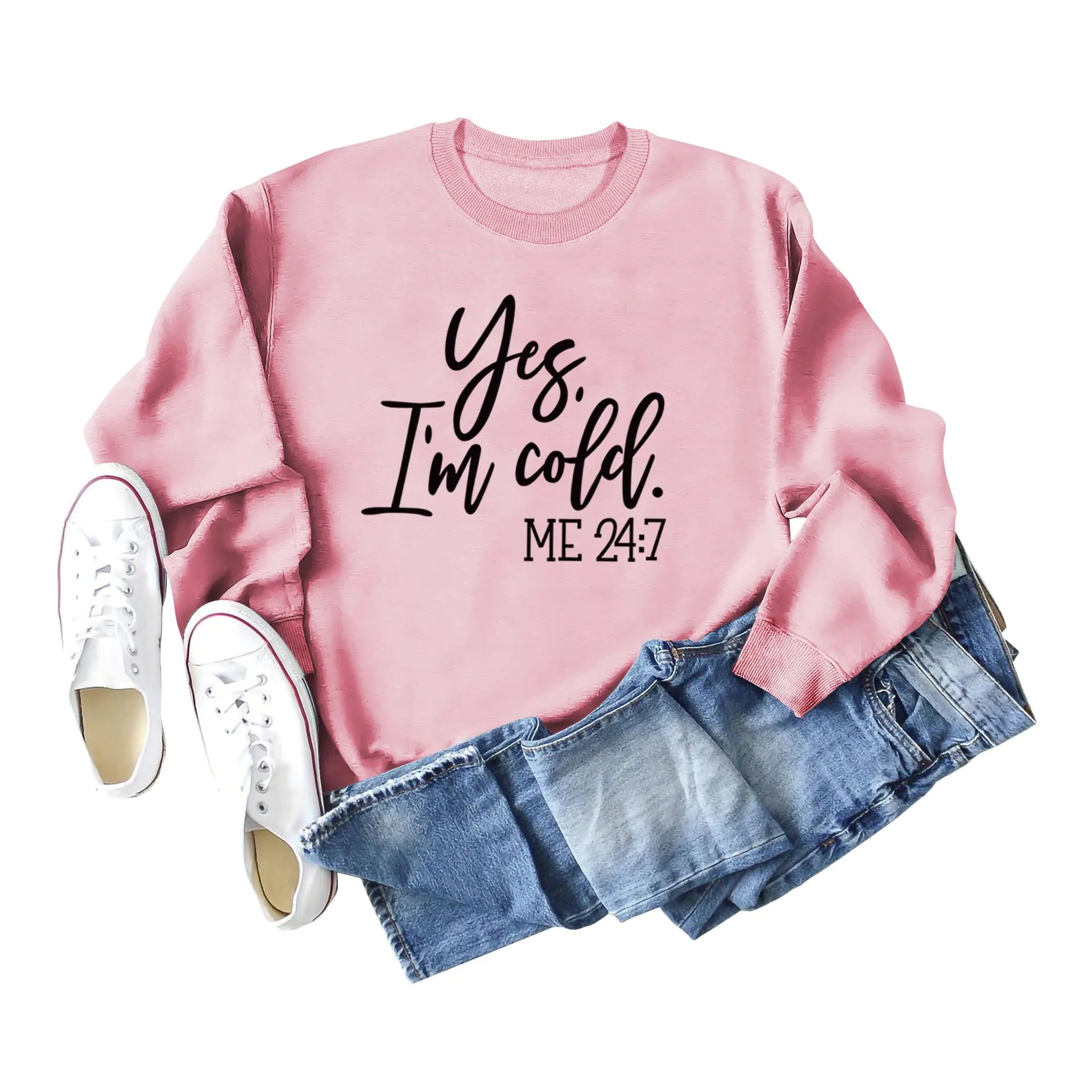 Sweatshirt Oversize 'Oui j'ai Froid' - Style Streetwear Urbain