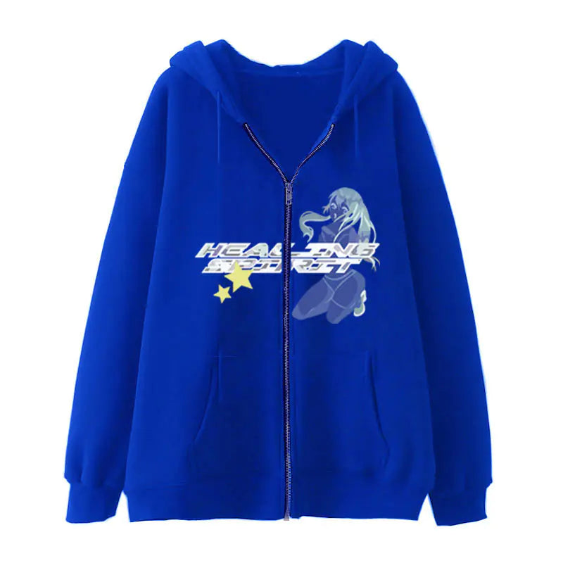 Cardigan Sweat Papillons Sombres - Veste Zippée Casual Confort Grande Taille