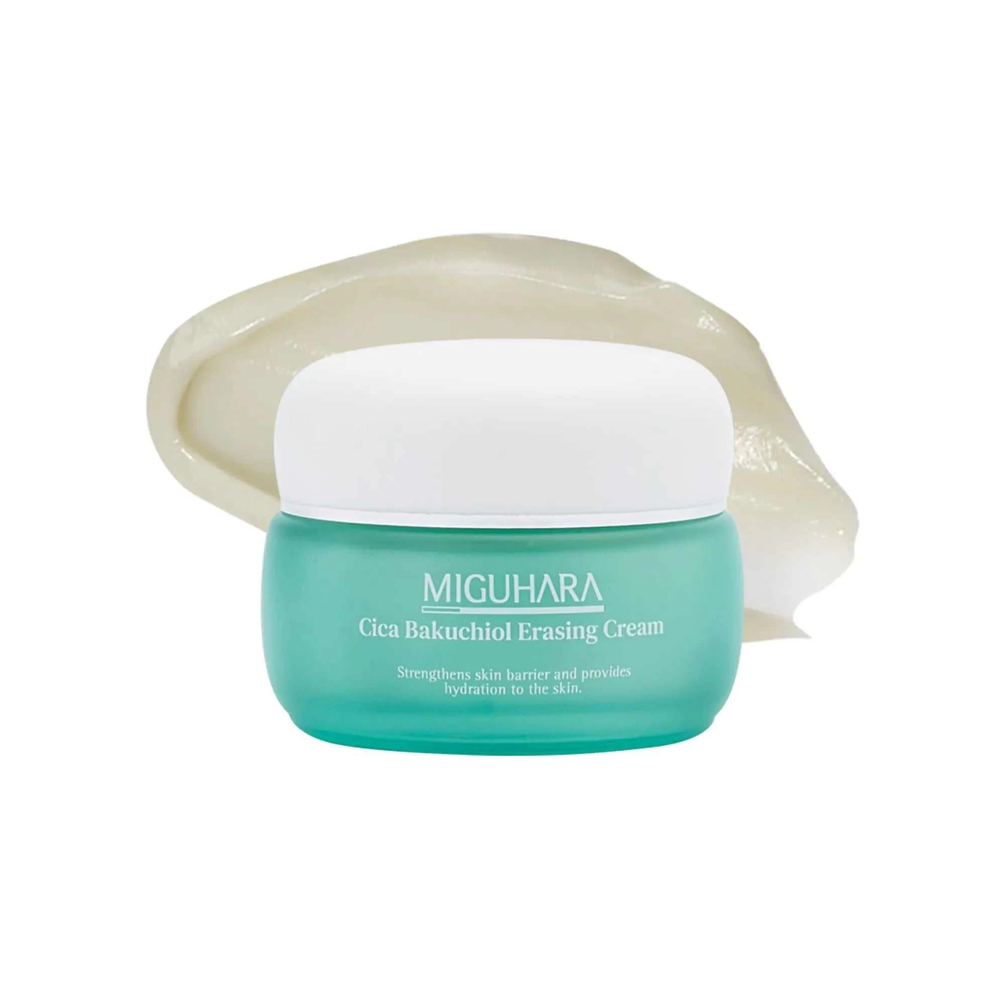 Cica Bakuchiol Erasing Cream | Hydrating Korean Skincare Cream (50ml/1.69 fl.oz.) Mbshop