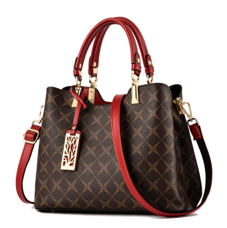 TIGERWEAR Women's Fashion Print Shoulder Bag with stylish design and secure zipper opening, perfect for modern women.