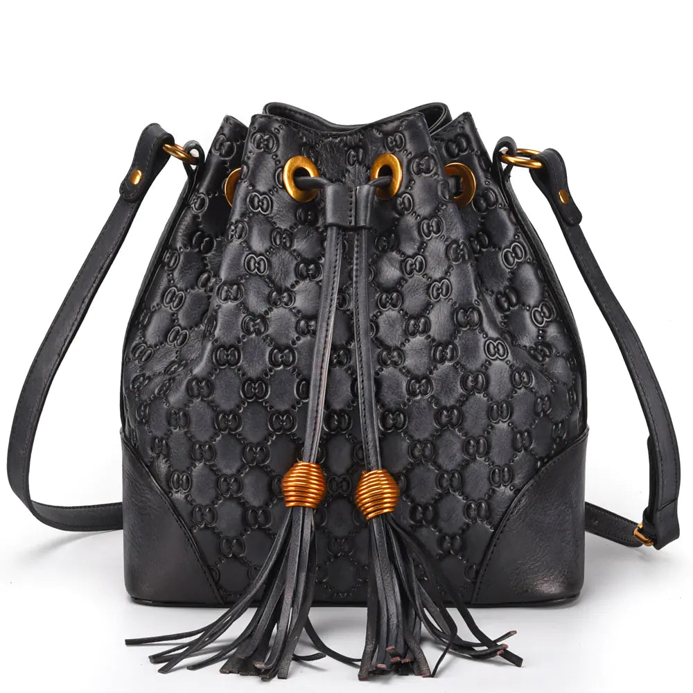 Sac Seau en Cuir Vintage Femme - Élégant et Polyvalent