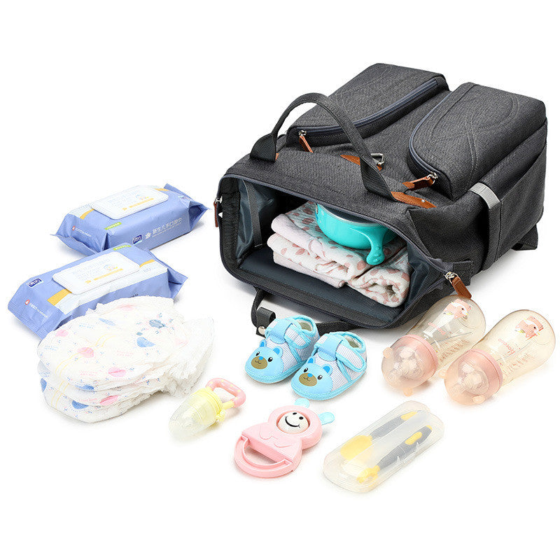 Large Capacity Lightweight Backpack for Moms and Babies