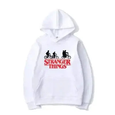 Couple's Letter Print Hoodies, Casual Loose Fit Mbshop