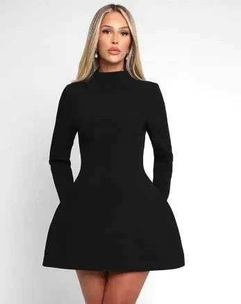 Sexy Backless Round Neck Dress Mbshop