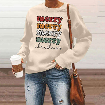 Unisex Christmas Fleece Hoodie Sweatshirt Pullover