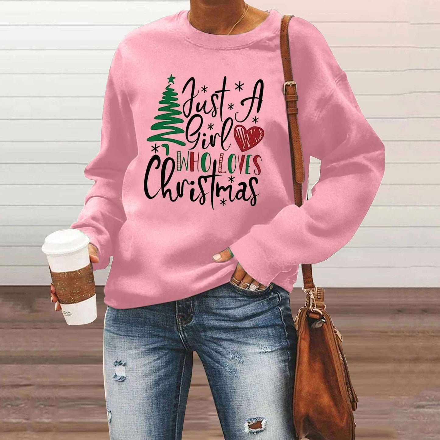 Unisex Christmas Fleece Hoodie Sweatshirt Pullover