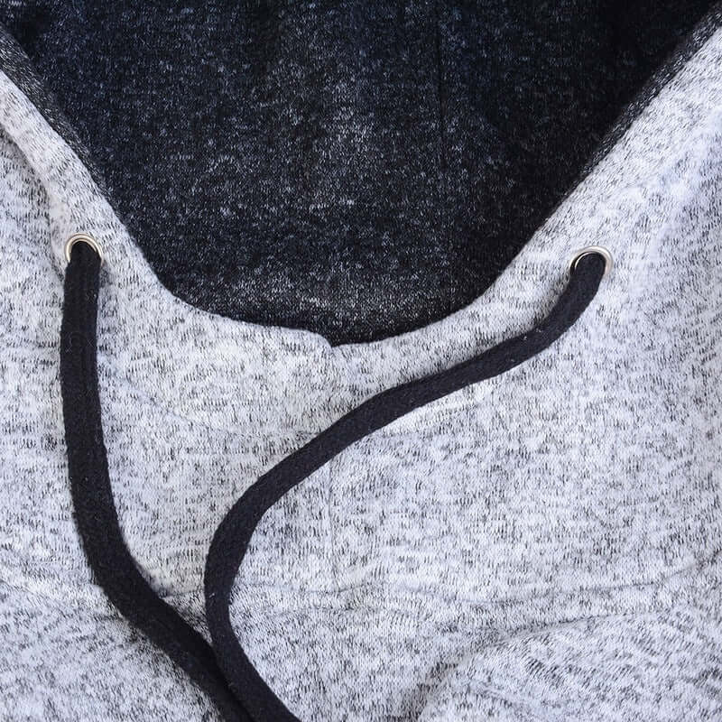Men’s Solid Fleece Hoodie Sweatshirt