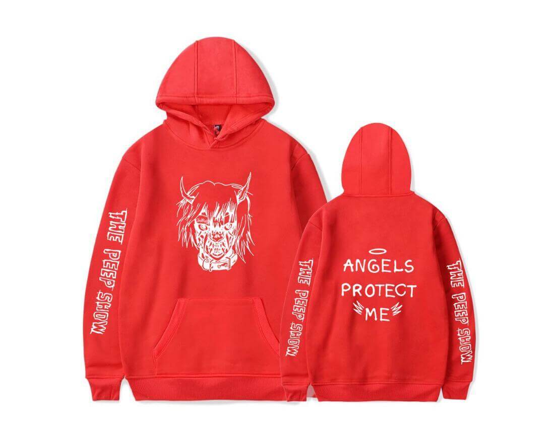 Angel And Devil Graphic Hoodie For Men