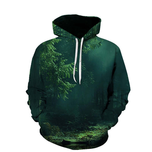 Maple Leaf Beach Hoodie Sweatshirt For Couples