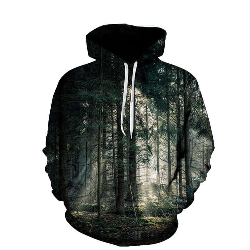 Maple Leaf Beach Hoodie Sweatshirt For Couples