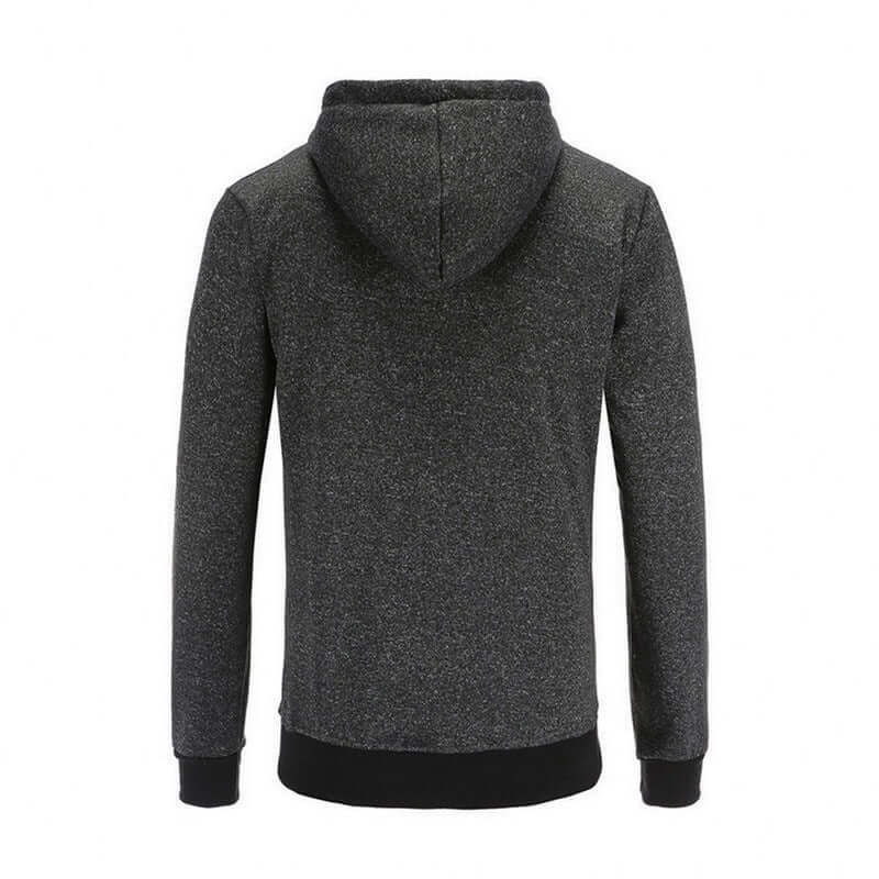 Men’s Solid Fleece Hoodie Sweatshirt