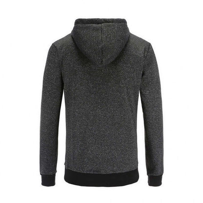Men’s Solid Fleece Hoodie Sweatshirt