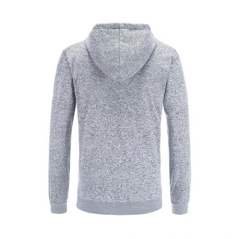 Men’s Solid Fleece Hoodie Sweatshirt