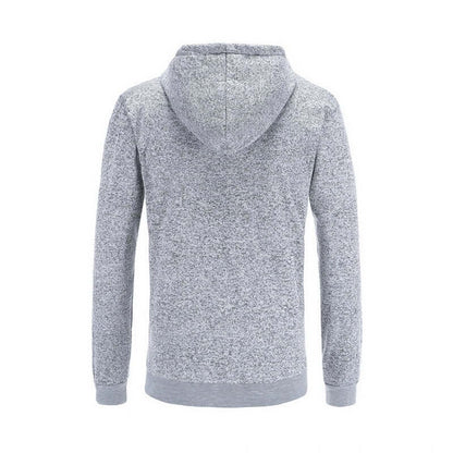 Men’s Solid Fleece Hoodie Sweatshirt