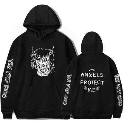 Angel And Devil Graphic Hoodie For Men