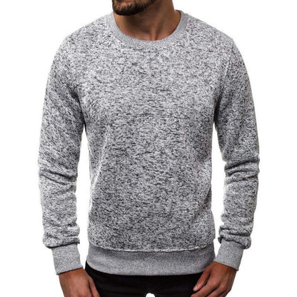 Men’s Solid Fleece Hoodie Sweatshirt