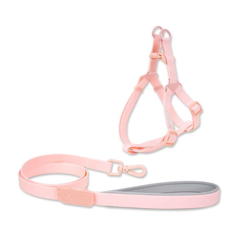 Jelly Color PVC Chest Back Collar Waterproof Pet Products
