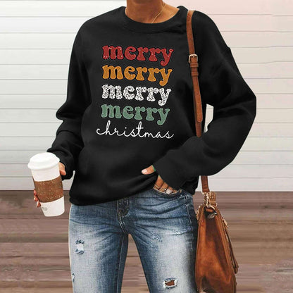 Unisex Christmas Fleece Hoodie Sweatshirt Pullover