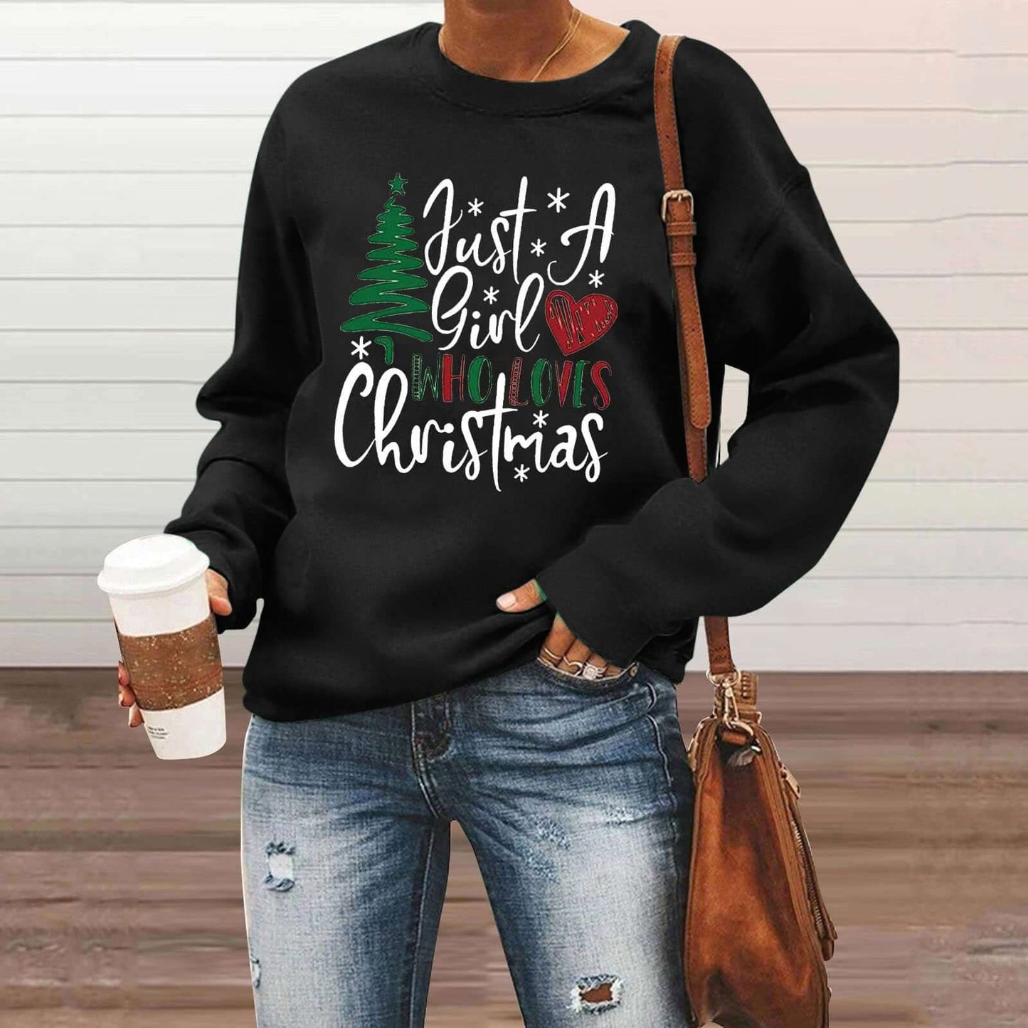 Unisex Christmas Fleece Hoodie Sweatshirt Pullover