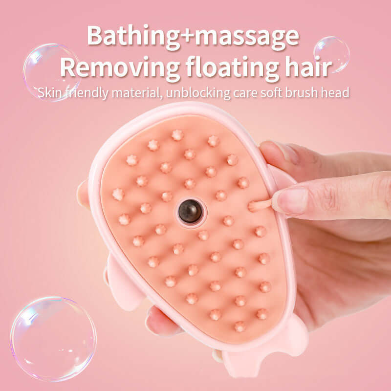Electric Self-Cleaning Pet Hair Removal Comb – Dolphin Brush