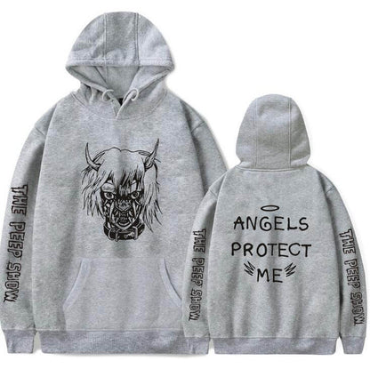 Angel And Devil Graphic Hoodie For Men