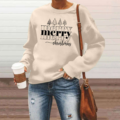 Unisex Christmas Fleece Hoodie Sweatshirt Pullover