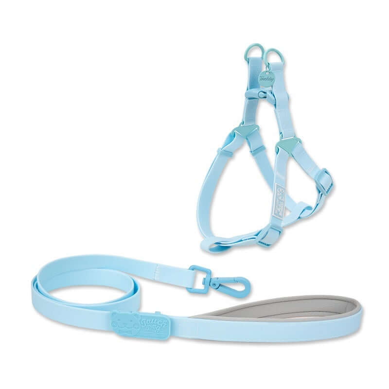 Jelly Color PVC Chest Back Collar Waterproof Pet Products