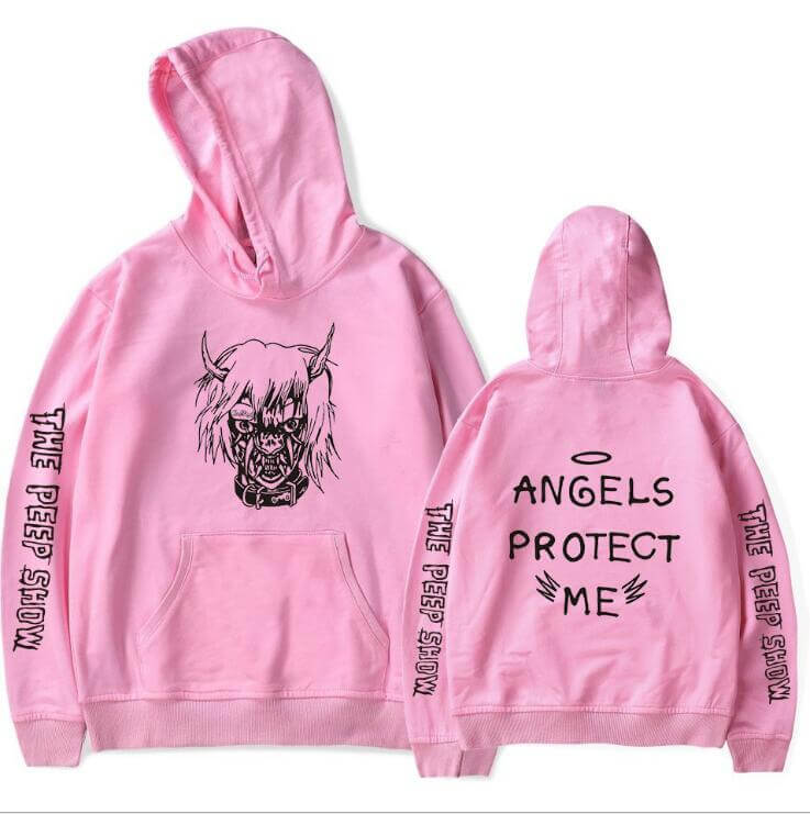 Angel And Devil Graphic Hoodie For Men
