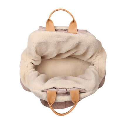 Cat Portable Breathable Nylon Shoulder Bag – Detachable Pet Carrier