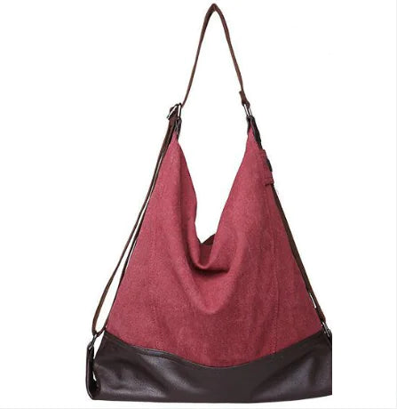Sac Toile Polyvalent - Bandoulière et Crossbody Premium