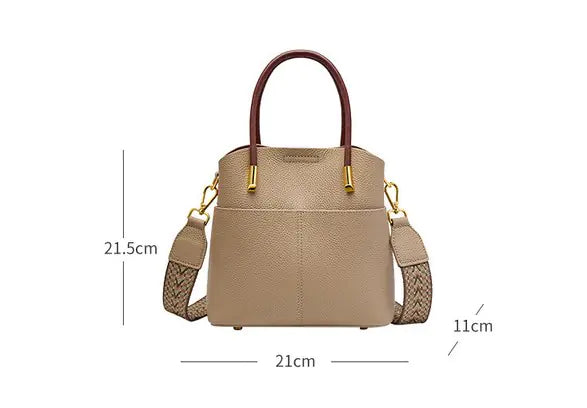 Sac à Main Cuir PU Femme - Style Boston Élégant