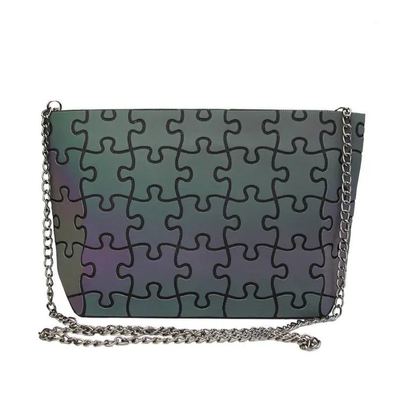 Sac à Épaule Holographique - Design Futuriste et Tendance